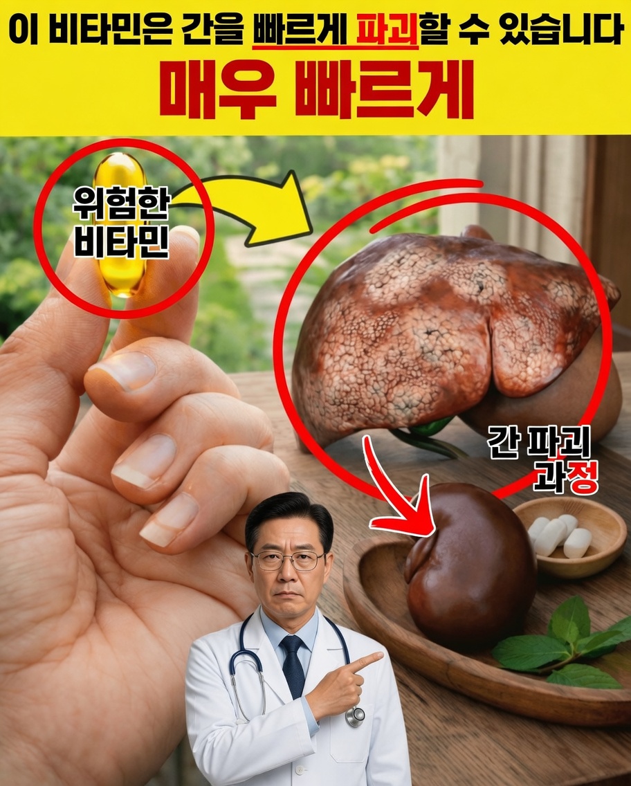 이 9가지 일반적인 비타민과 보충제가 간과 신장 건강에 영향을 미칠 수 있을까요?