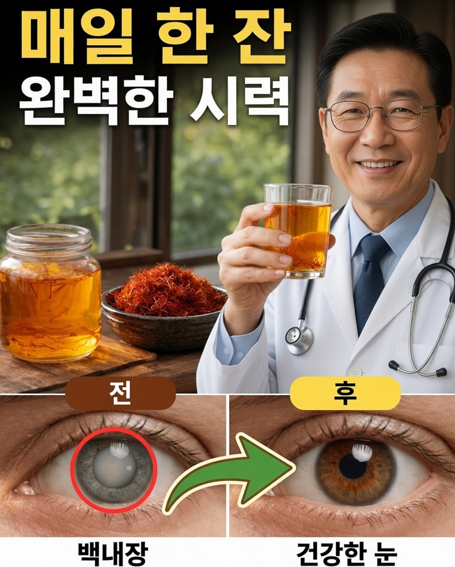 간단한 재료 하나로 자연스럽게 눈 건강을 돕는 방법
