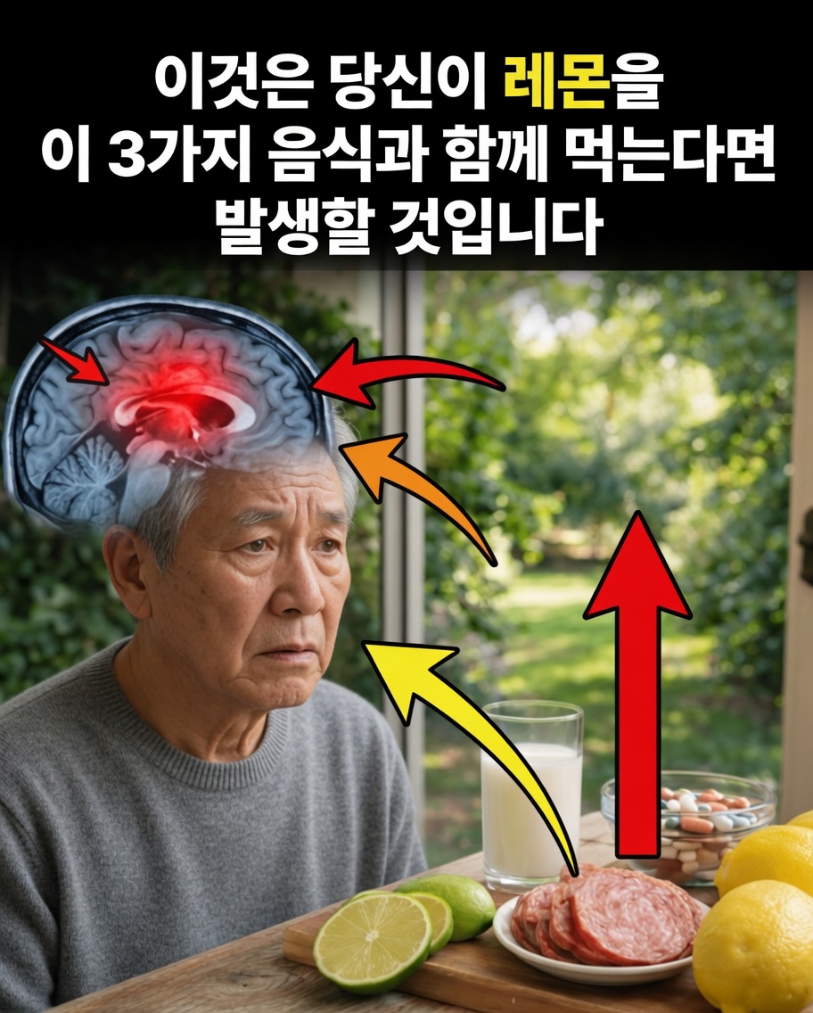 노인을 위한 레몬 경고: 이 4가지 흔한 음식과 섞기 전에 두 번 생각해야 하는 이유