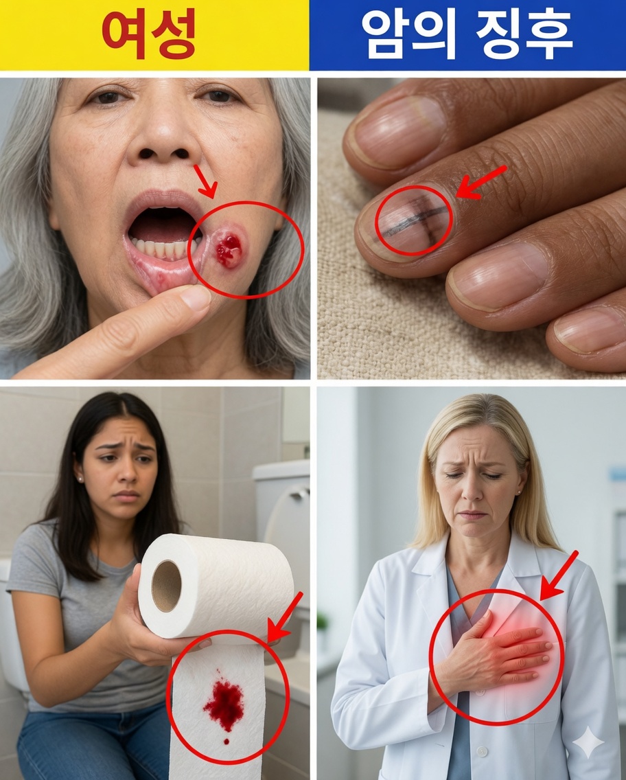 많은 여성들이 무시하는 암의 경고 신호 14가지 – 너무 늦기 전에 기다리지 마세요