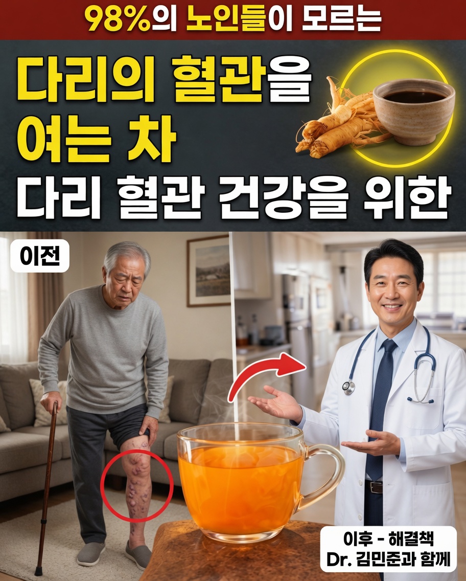 60세 이상인가요? 근력을 되찾고 안전하게 다시 걷기 위해 이 강력한 차 3가지를 마셔보세요