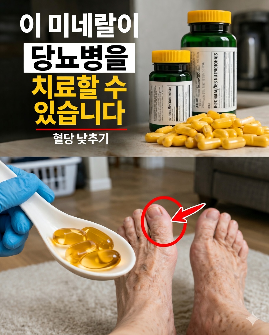 대부분의 당뇨병 환자에게 위험할 정도로 부족한 비타민 3가지(이를 바로잡아 혈당 조절을 개선하고 합병증을 줄이세요)