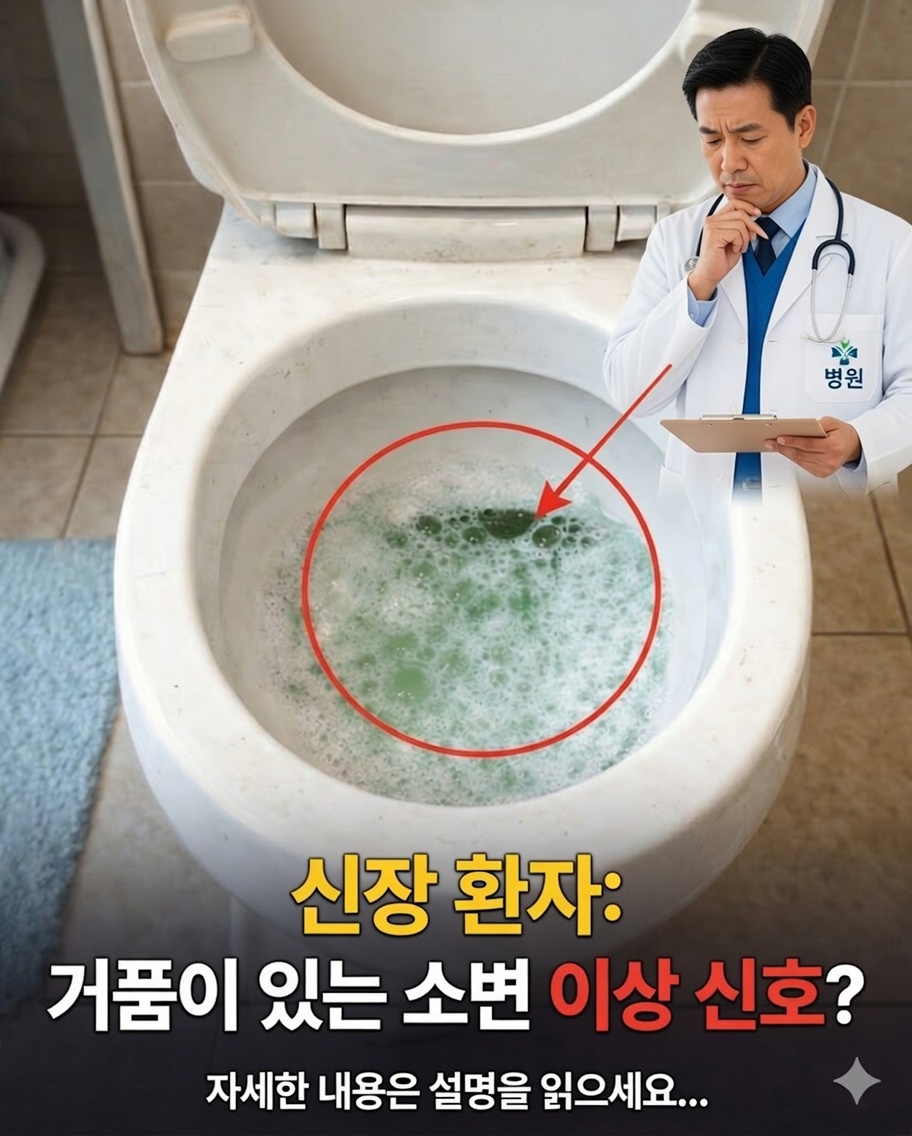 아침에 거품이 나는 소변은 정상일까, 아니면 신장 건강에 대한 경고 신호일까?
