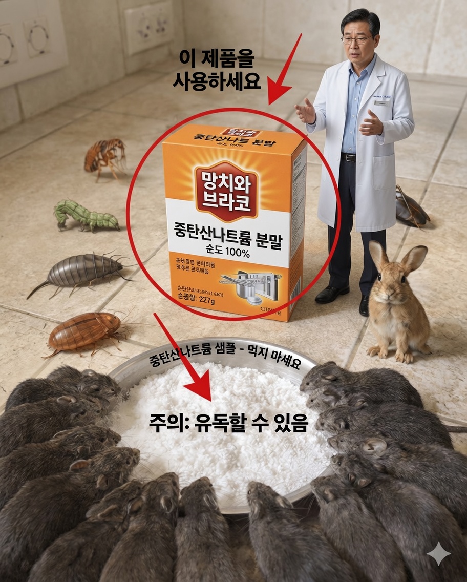 천연 해충 방제의 통제력을 해제하세요: 가정 내 침입자에 맞서는 베이킹소다의 잠재력