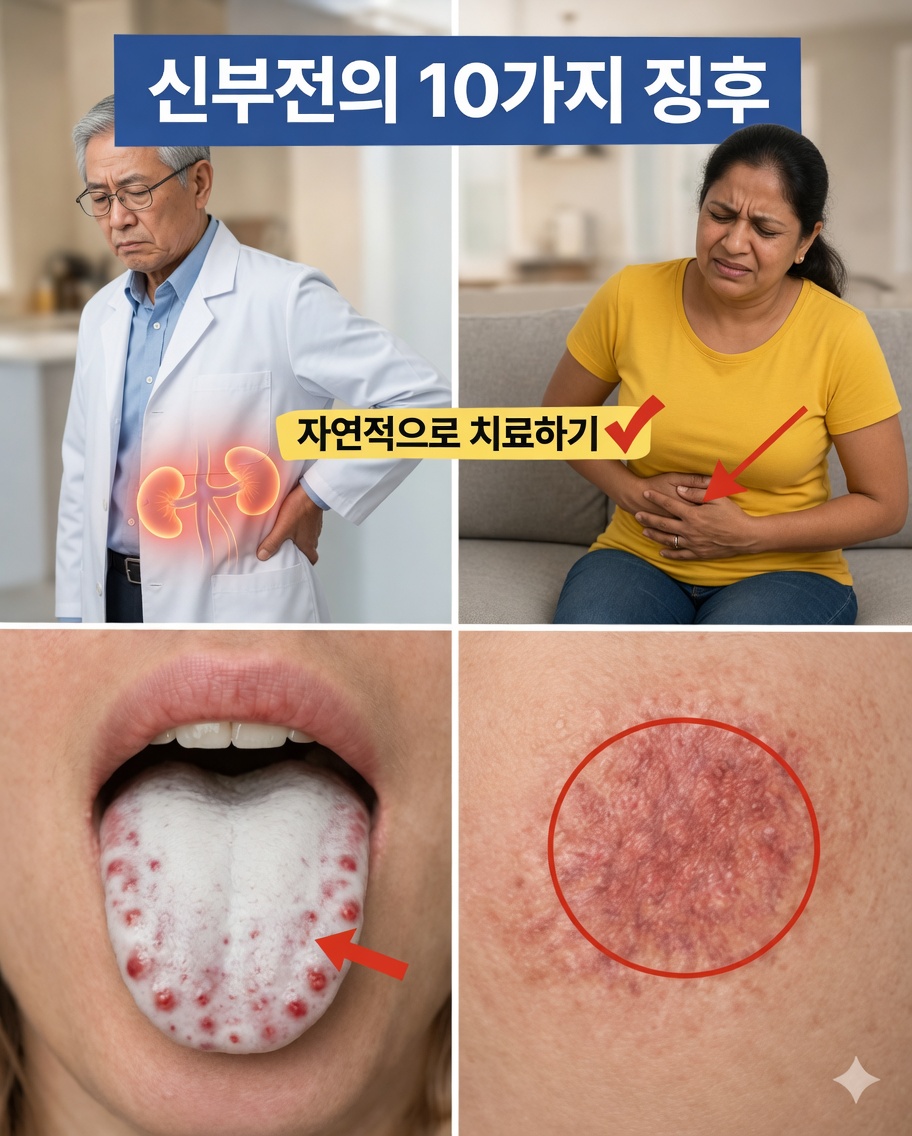 매일 무시하고 있는 신부전의 13가지 초기 징후(생명을 구할 수 있는 증상)