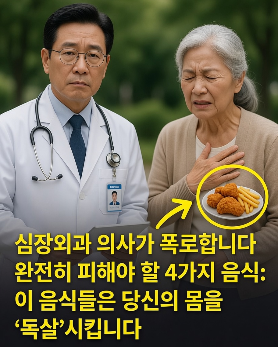 심장외과 의사가 피하라고 권하는 것: 많은 사람들이 일상적으로 자주 섭취하며 심장에 영향을 줄 수 있는 4가지 항목