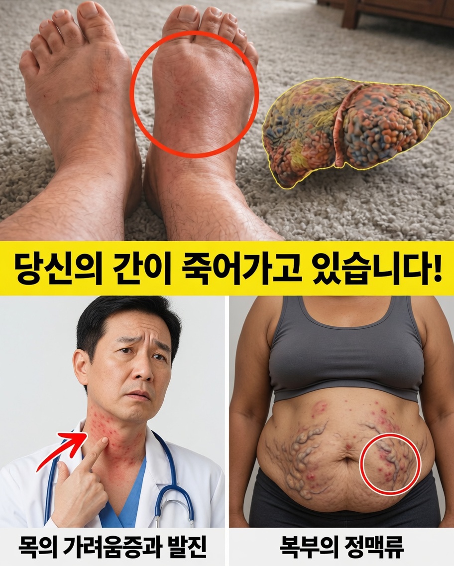 간에 문제가 있음을 보여줄 수 있는 발의 12가지 징후 – 당신의 발이 말하려는 것