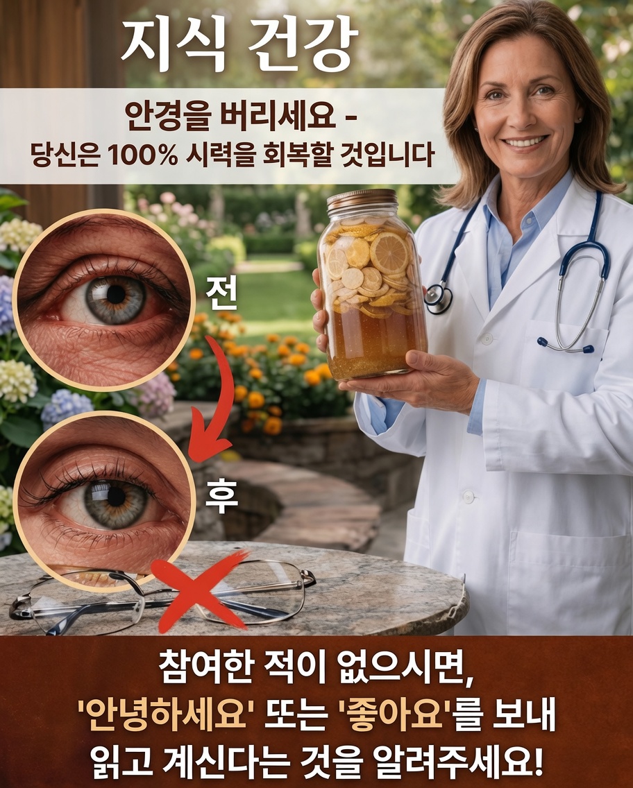 더 맑은 시야와 매일의 눈 편안함을 돕는 간단한 전통 가정요법을 알아보세요