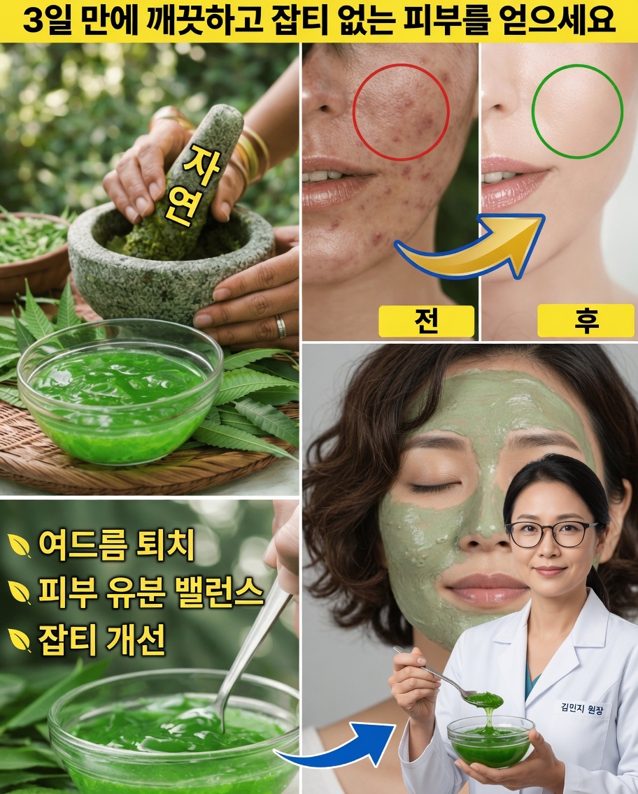 집에서 더 건강한 피부를 위해 수제 님 젤을 만드는 방법과 사용하는 방법