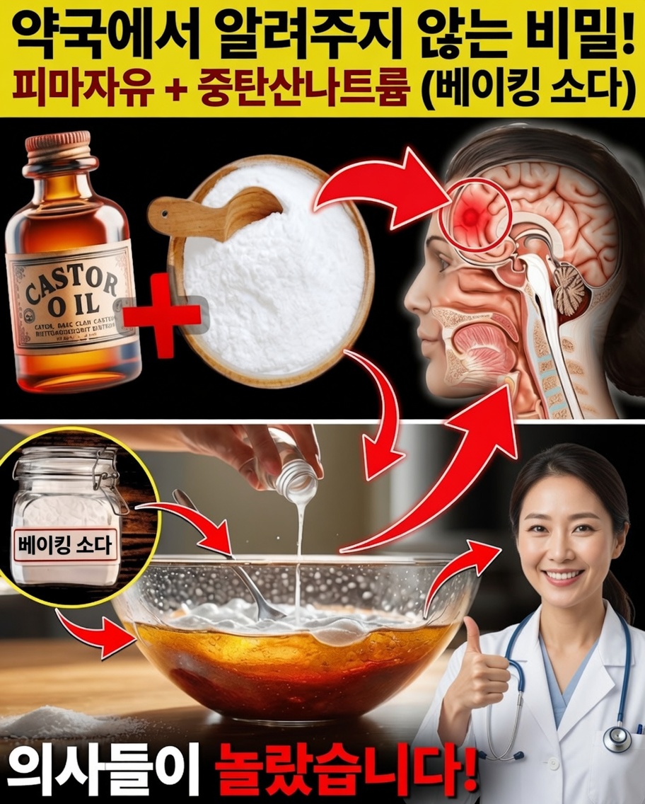 피마자유 & 베이킹 소다의 자연스러운 힘을 열어보세요: 60세 이후 몸을 돕는 14가지 순한 방법