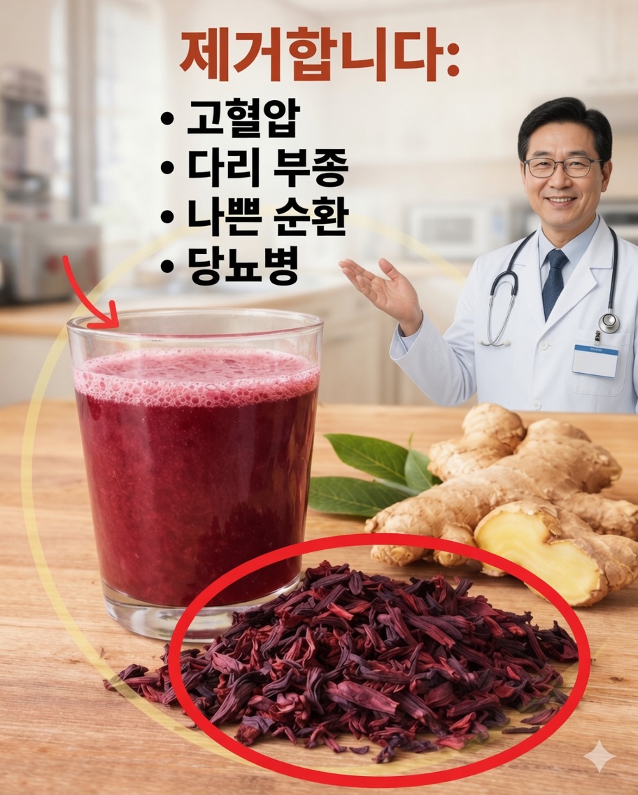 생강, 월계수잎, 히비스커스: 매일의 웰빙을 위한 상쾌한 허브 음료