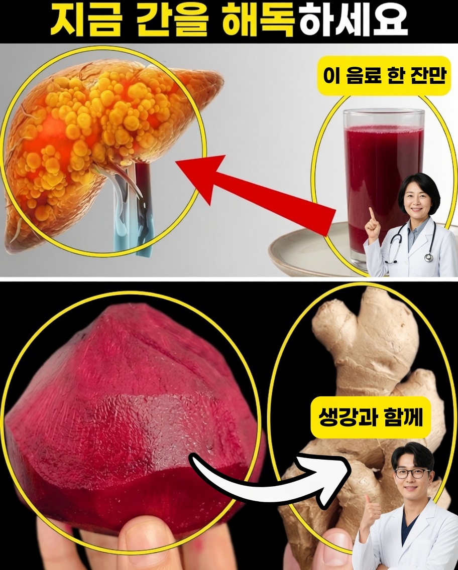 자연 간 및 혈관 정화: 몸을 변화시키는 강력한 4가지 성분
