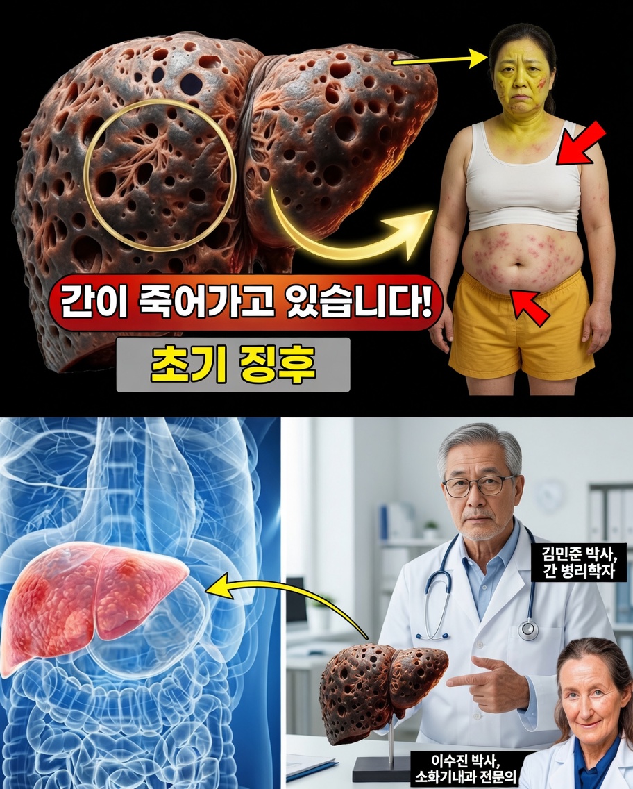 간이 도움을 요청하고 있다는 17가지 조용한 신호(그리고 자연스럽게 간을 돕는 방법)