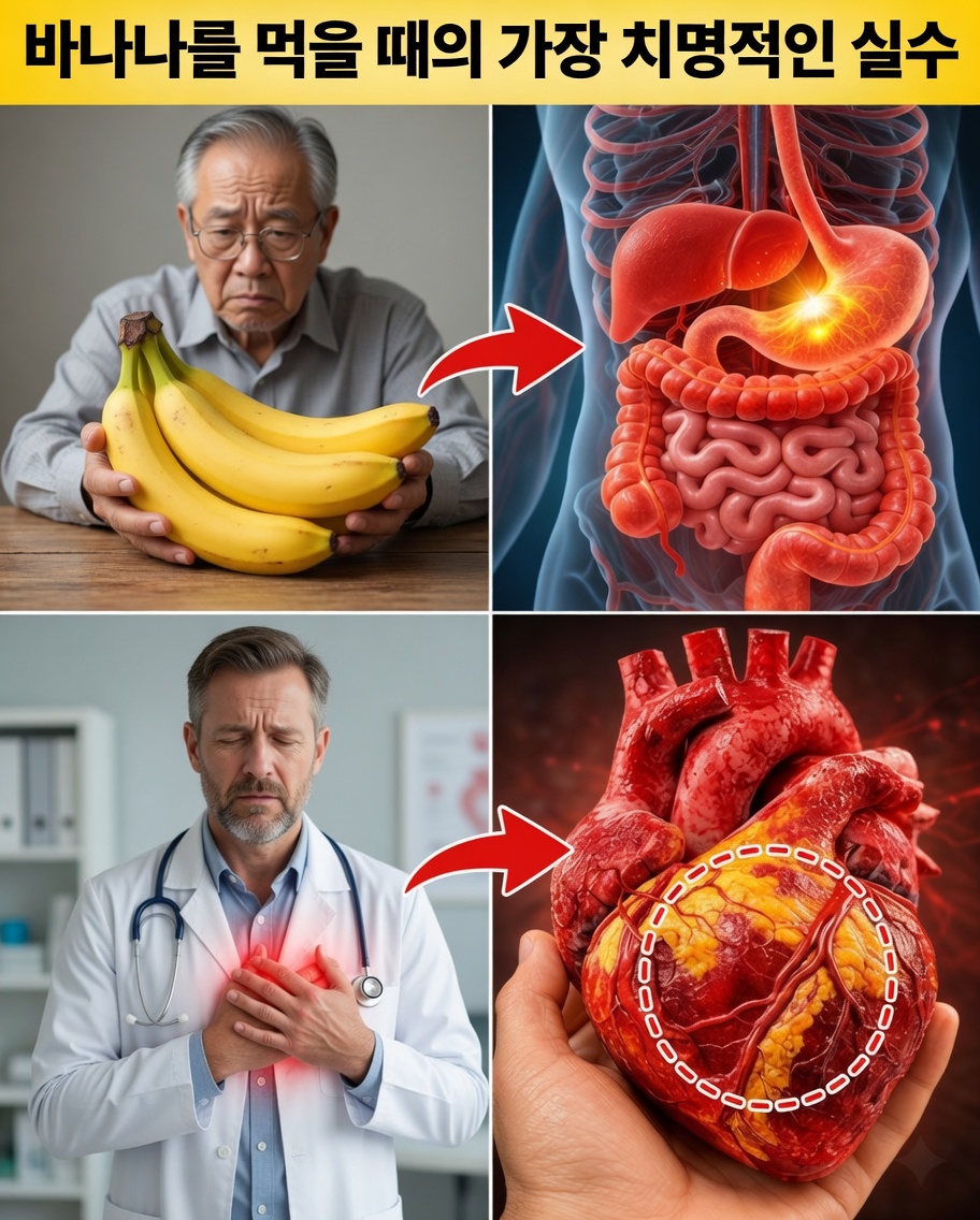 바나나를 먹을 때 당신이 저지르고 있는 8가지 심각한 실수 – 지금 당장 멈추세요!