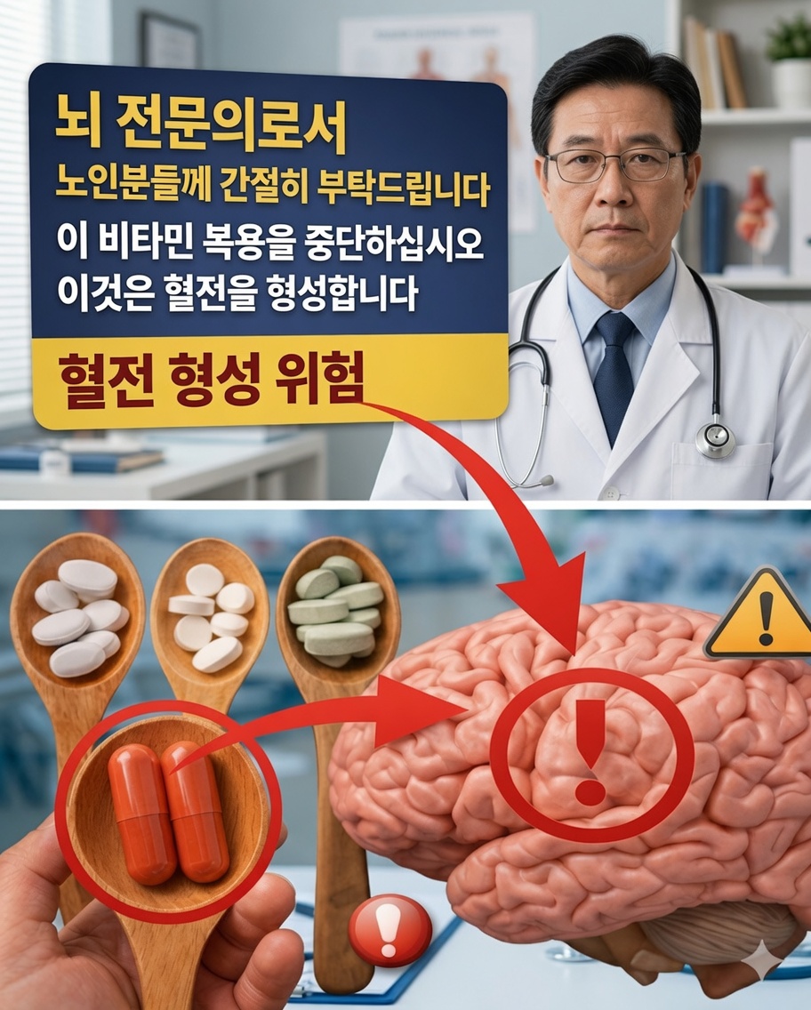 의사로서 충격을 받았습니다: 이 비타민은 하룻밤 사이에 뇌졸중 위험을 높일 수 있습니다