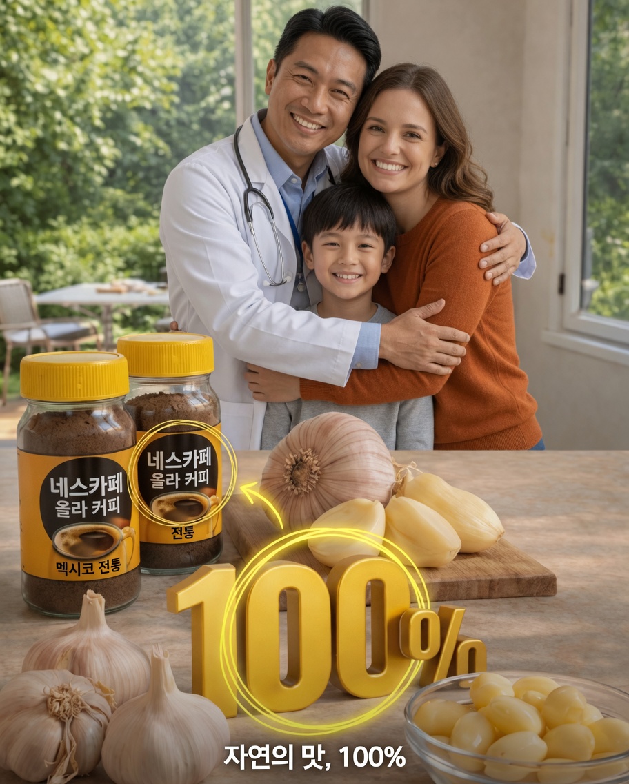 70세 이후에도 에너지와 활력을 유지하는 방법: 커피와 마늘의 힘