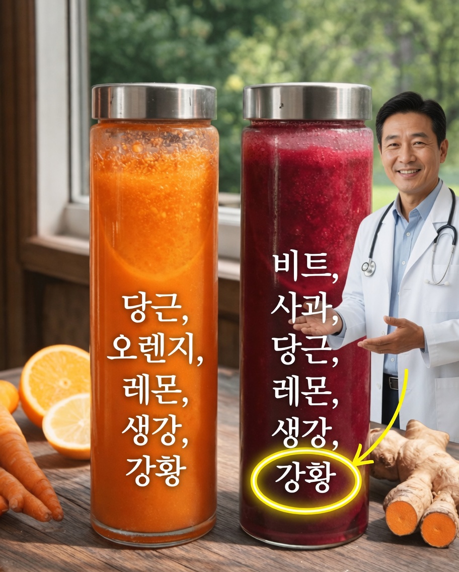 두 가지 간단한 홈메이드 주스가 일상 건강을 바꿀 수 있는 방법을 알아보세요