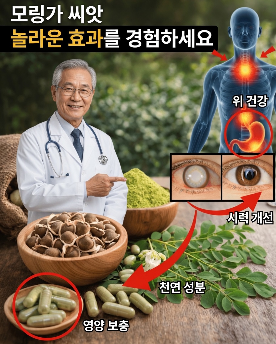 일상 웰빙을 위한 잘 알려지지 않은 모링가 씨앗의 12가지 효능 발견하기