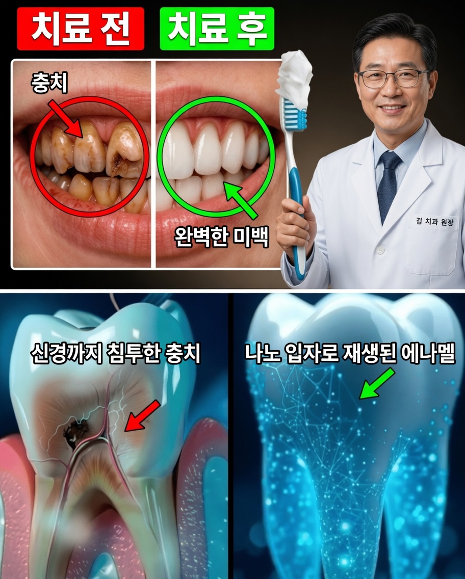 더 튼튼한 치아와 더 적은 치과 방문을 위한 자연의 비결