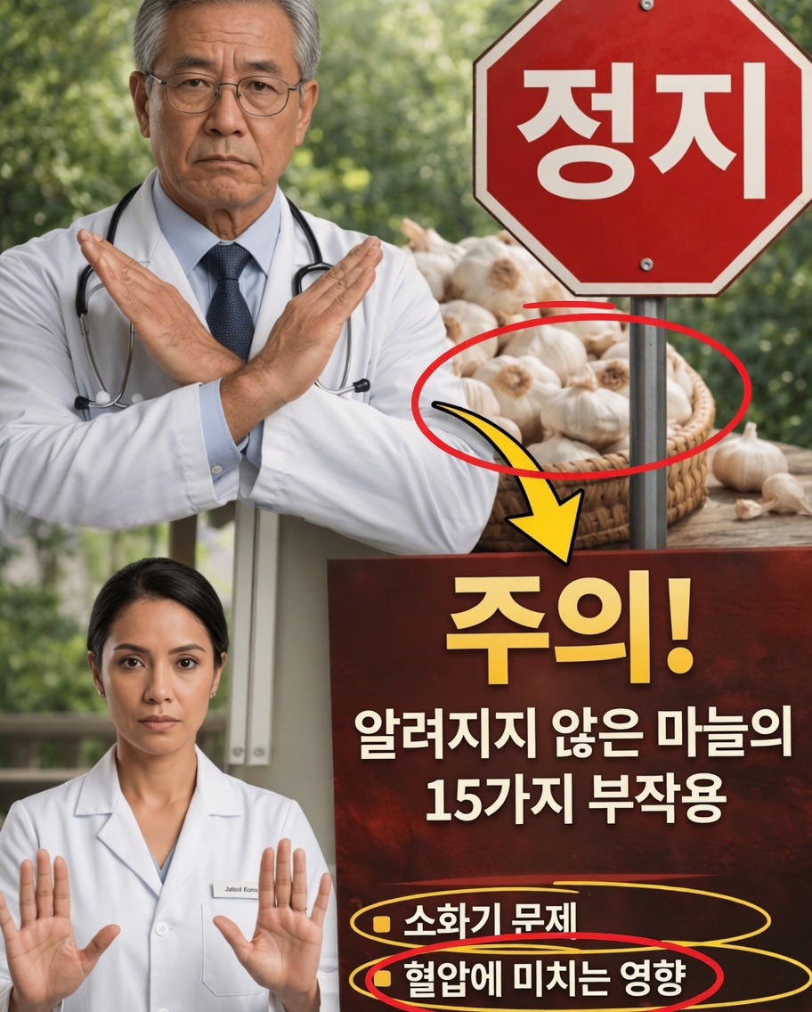 마늘을 과도하게 섭취할 때 발생할 수 있는 15가지 부작용에 대해 알아야 할 사항