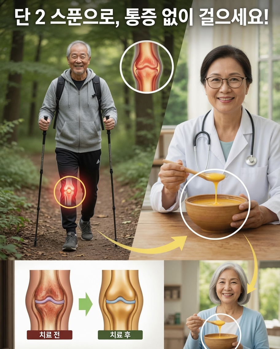 경험 많은 정형외과 전문의가 간단한 매일의 식습관으로 관절 건강을 지원하는 방법