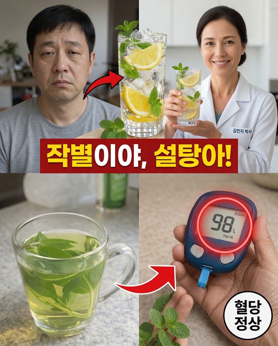 매일 아침 이것을 마셔 혈당 수치를 조절하는 데 도움을 받으세요