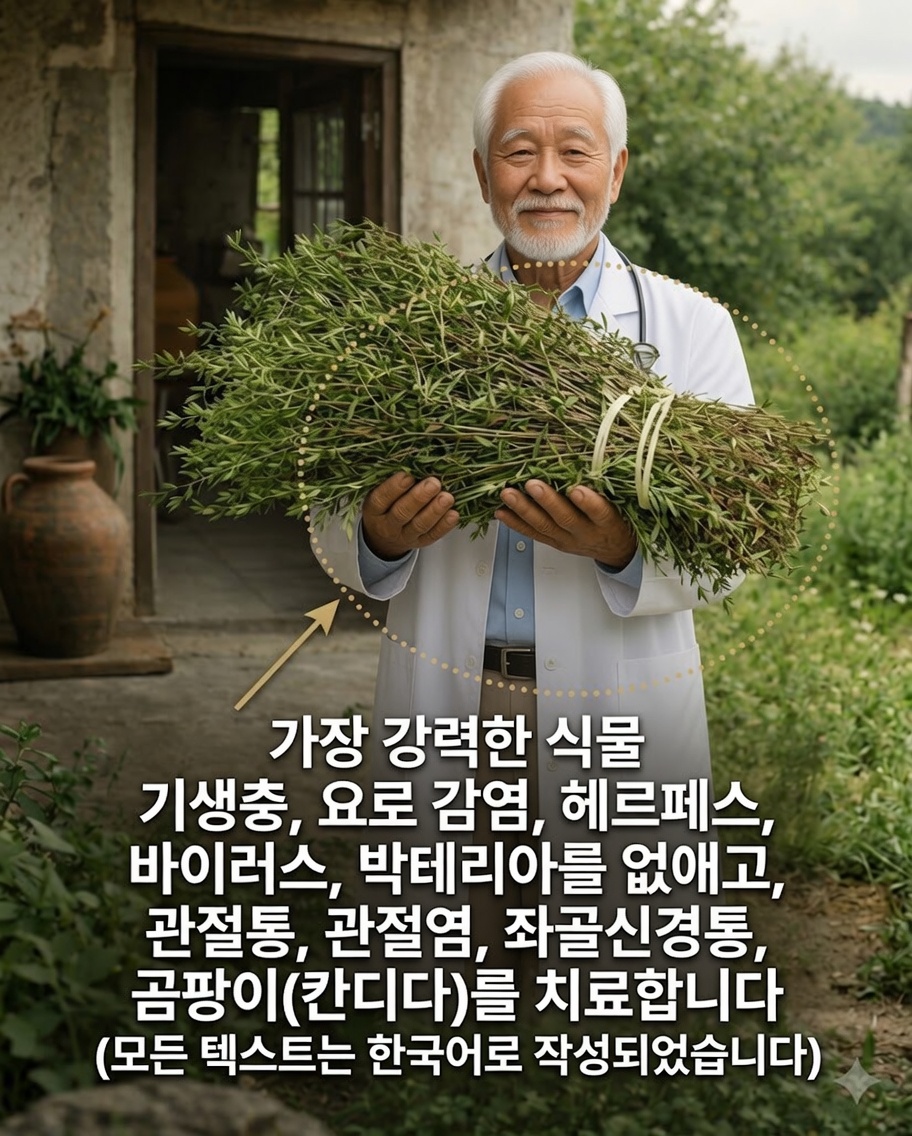 가장 강력한 식물: 야생 타임 – 기생충, 감염 및 관절 통증에 대한 자연의 동맹