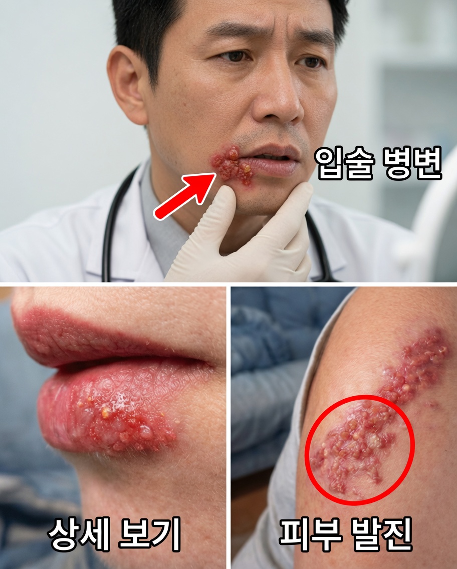 입술이나 사타구니 부위에 반복적으로 발진이나 물집이 생기나요? 이는 정상적인 일이 아닙니다 – 당신의 몸이 무엇을 말하려는지 확인하세요