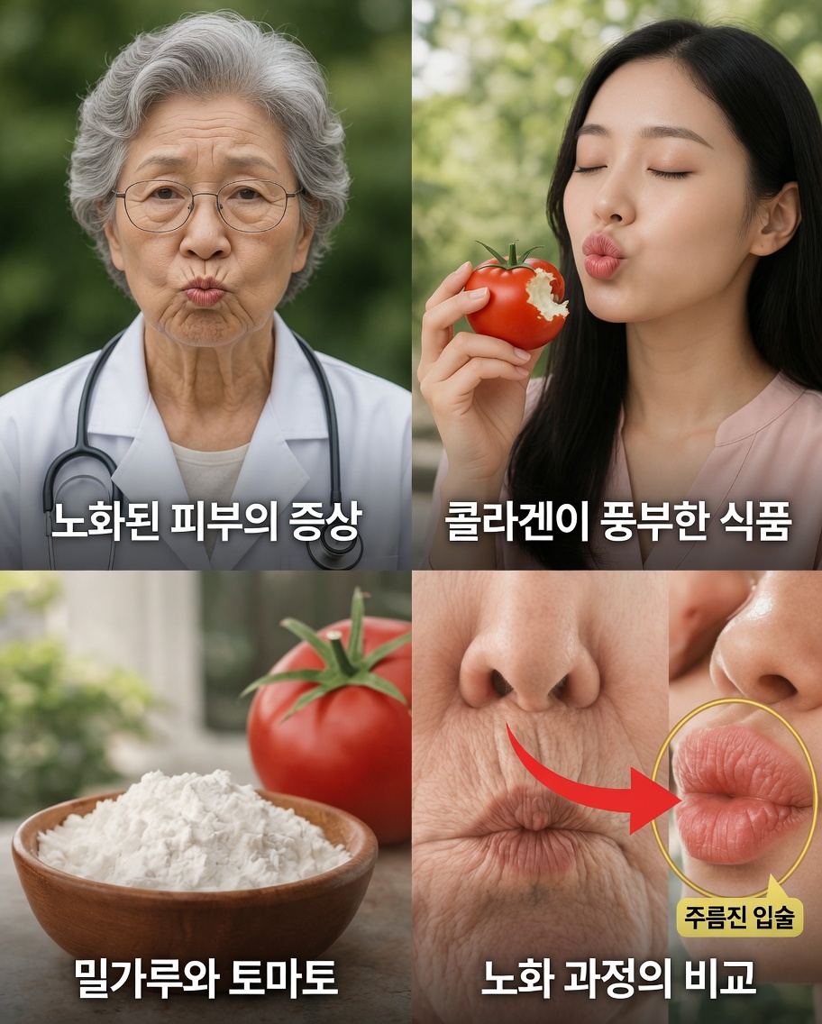 주방에서 찾는 간단한 해결책: 토마토와 쌀가루로 더 매끈하고 빛나는 피부 만들기