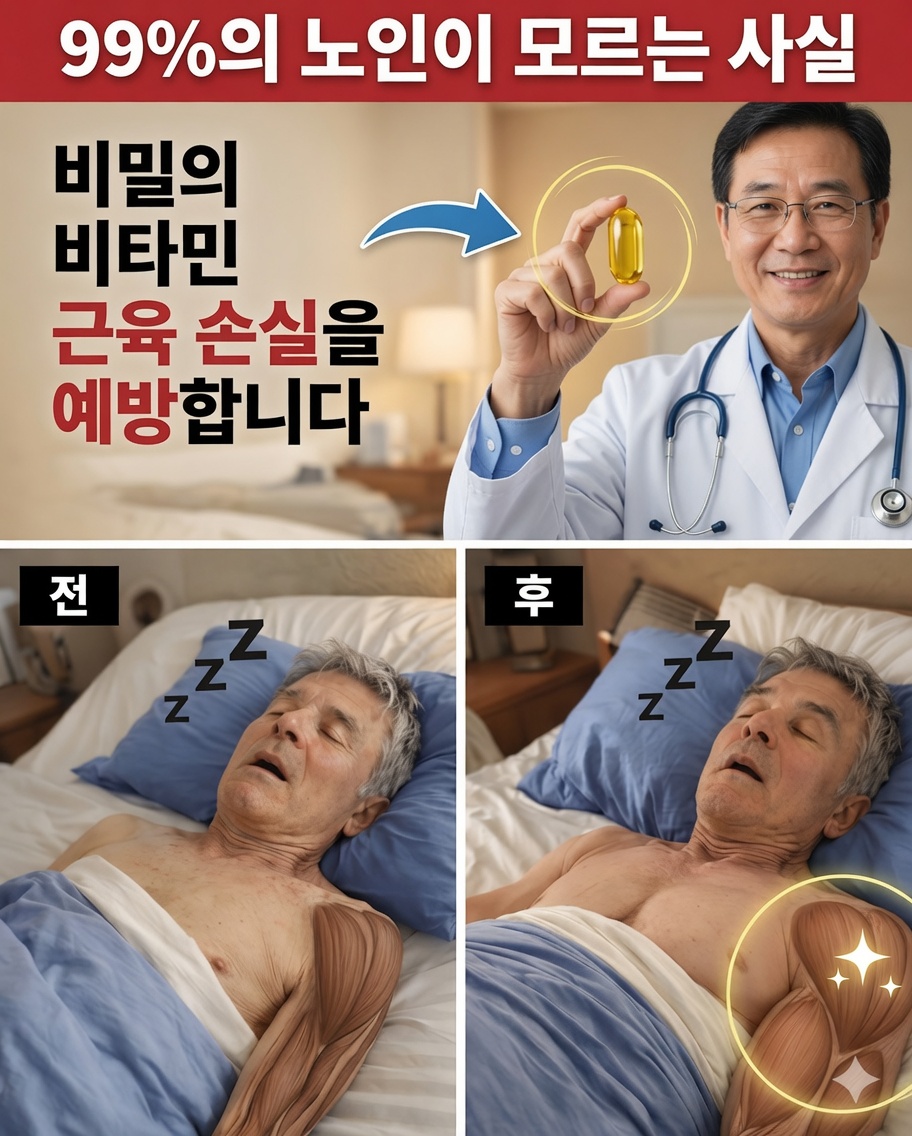 60세 이후 근손실을 예방하는 데 도움이 되는 이 3가지 비타민을 섭취하세요: 강하고 독립적으로 지내세요