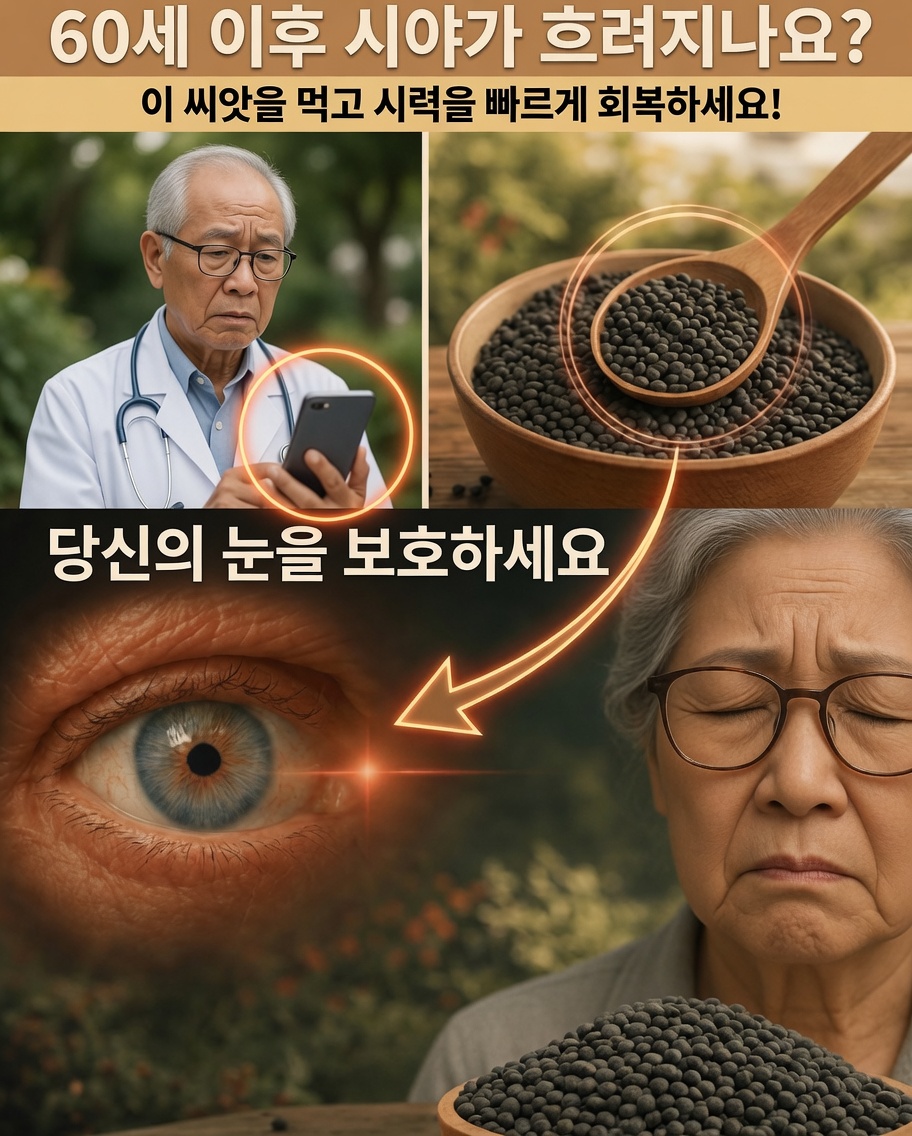 이 작은 씨앗을 일상 루틴에 추가하면 60세 이후 눈 건강을 개선하는 데 도움이 될까요?
