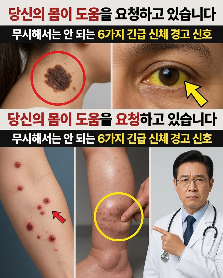 40세 이후 절대 무시해서는 안 되는 몸의 긴급 신호 6가지