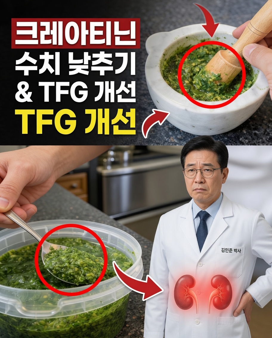 크레아티닌을 낮추고 신장 기능(GFR)을 지원하는 12가지 자연스러운 방법