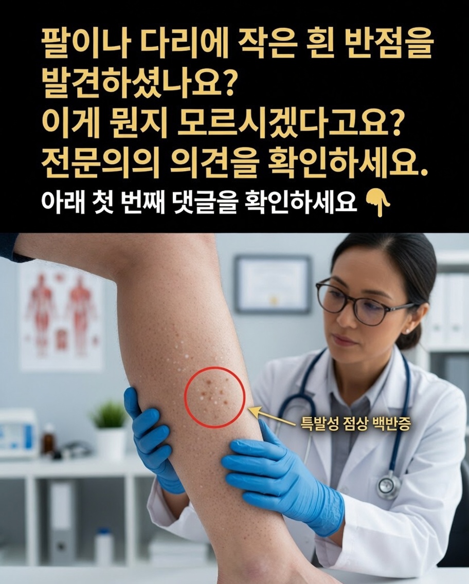 피부에 흰 반점이 생기는 이유는? 무시해서는 안 될 숨겨진 원인들