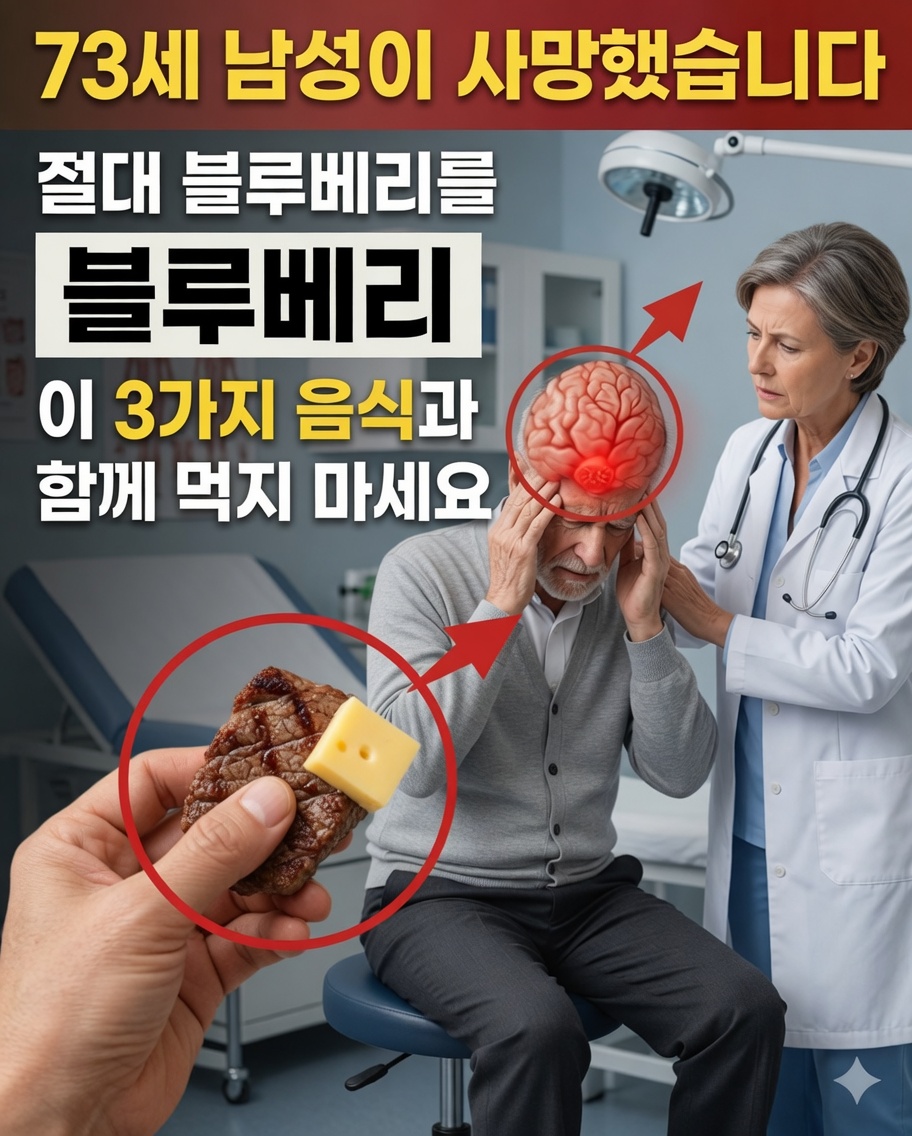 노인: 이 3가지 음식과 함께 블루베리를 절대 먹지 마세요! (그들의 진정한 힘을 알아보세요)
