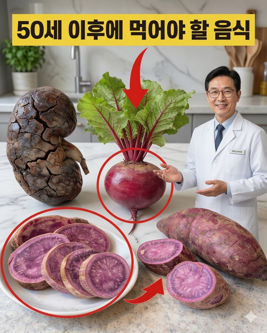 50세 이후 매일 이 12가지 자연식품을 드세요 – 더 많은 에너지, 튼튼한 뼈, 또렷한 기억력을 깨우세요