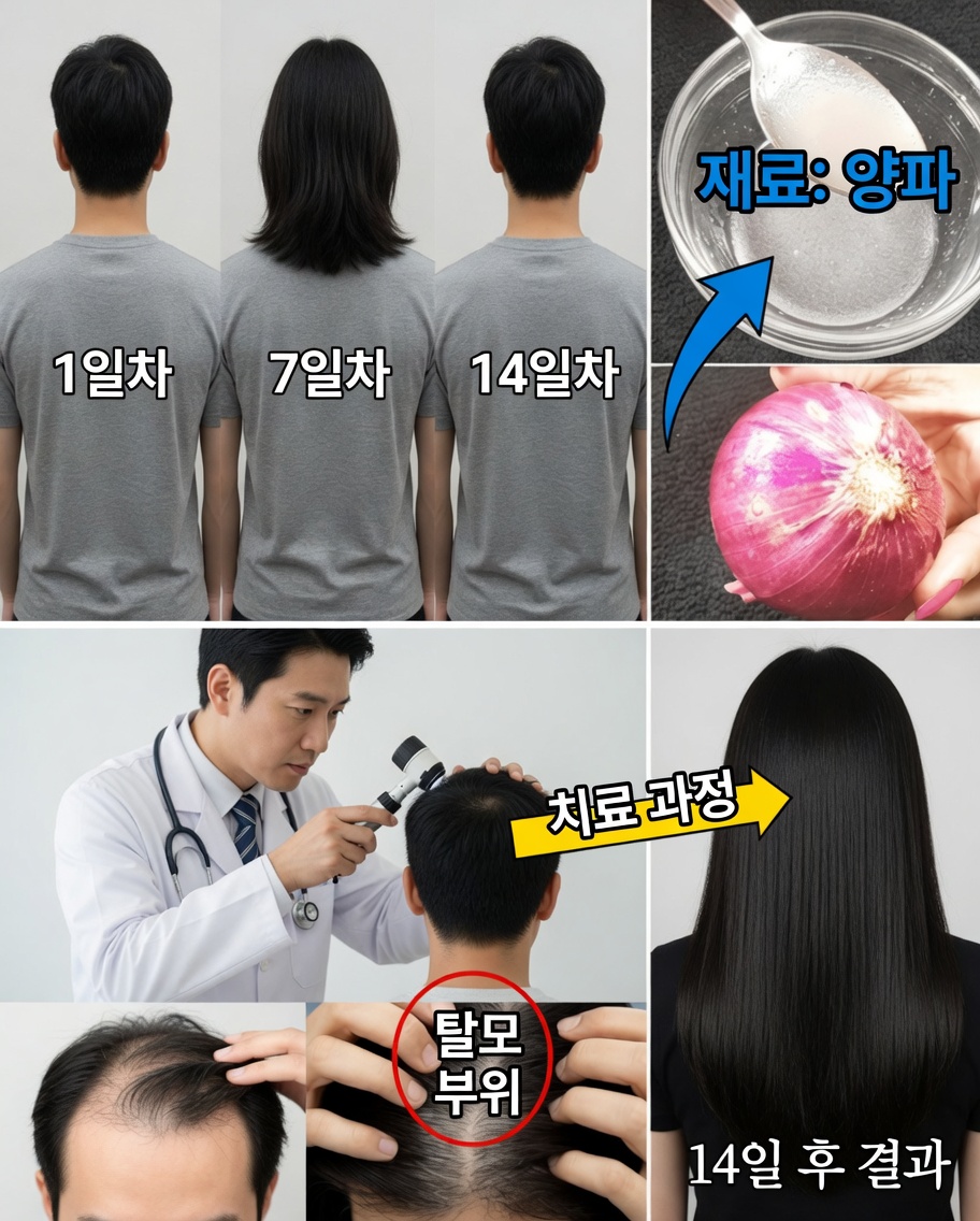 양파즙으로 자연스럽게 강력한 발모 효과를 누리세요 – 더 일찍 알았더라면 좋았을 비밀