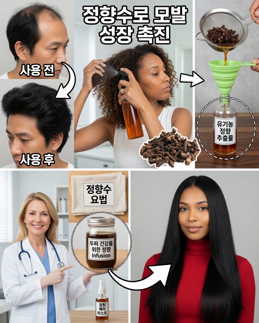 로즈마리 & 클로브: 더 강하고 두꺼운 모발을 위한 2주간의 자연 비결