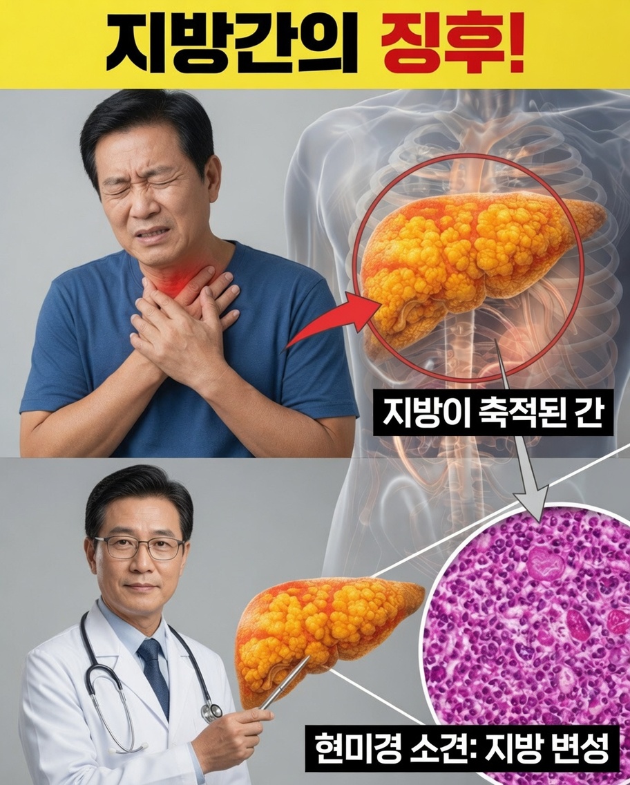 간이 조용히 신호를 보내고 있을까요? 조기에 알아차려야 할 지방간의 중요한 17가지 신호