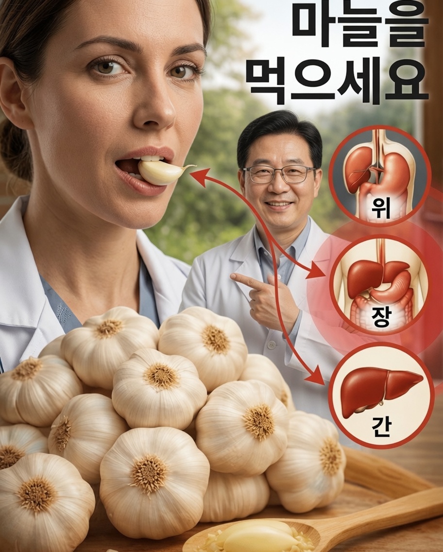매일 생마늘을 먹기 시작하면 몸에 어떤 일이 일어날까요?