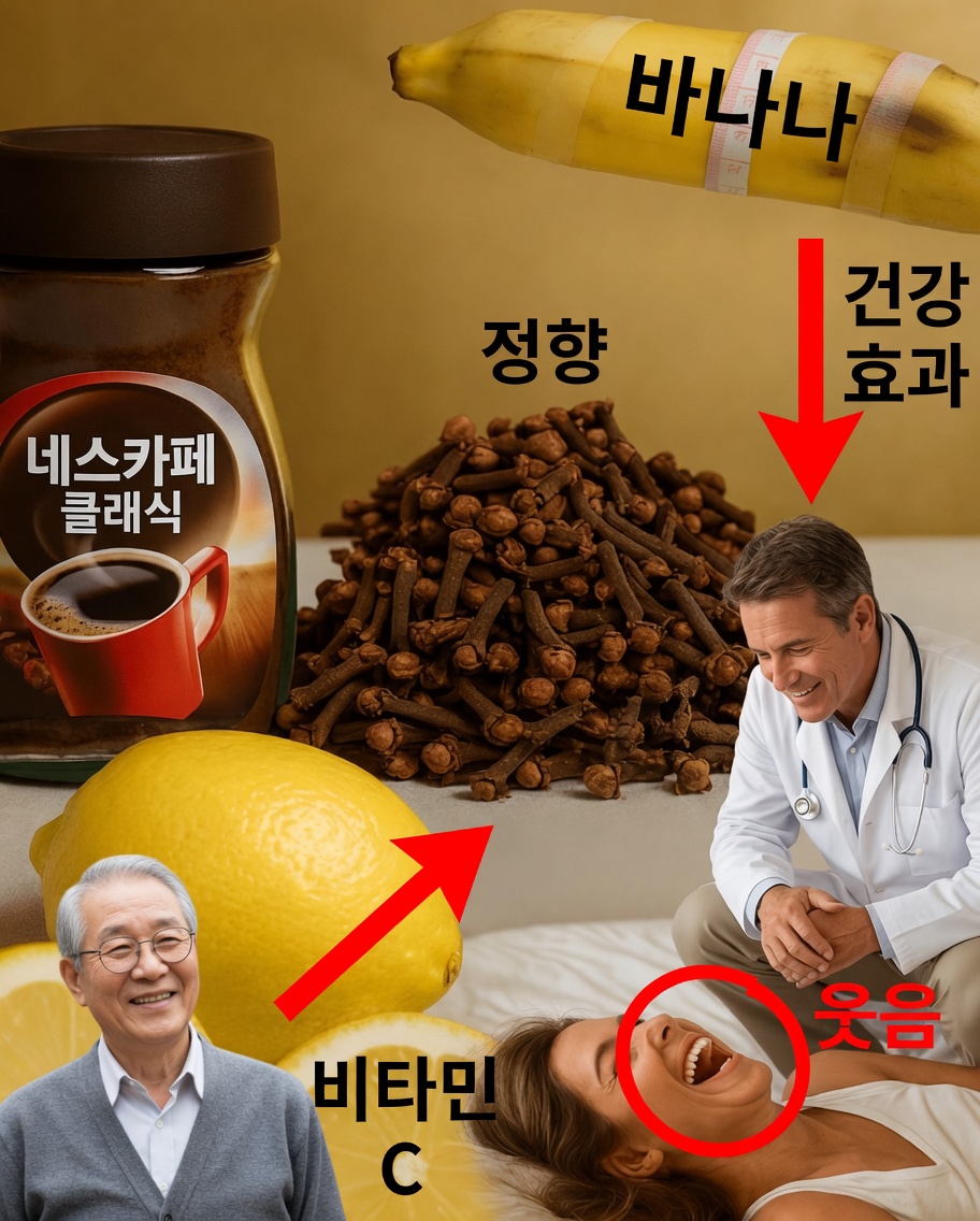 바나나와 커피: 자연스럽게 에너지를 깨우세요