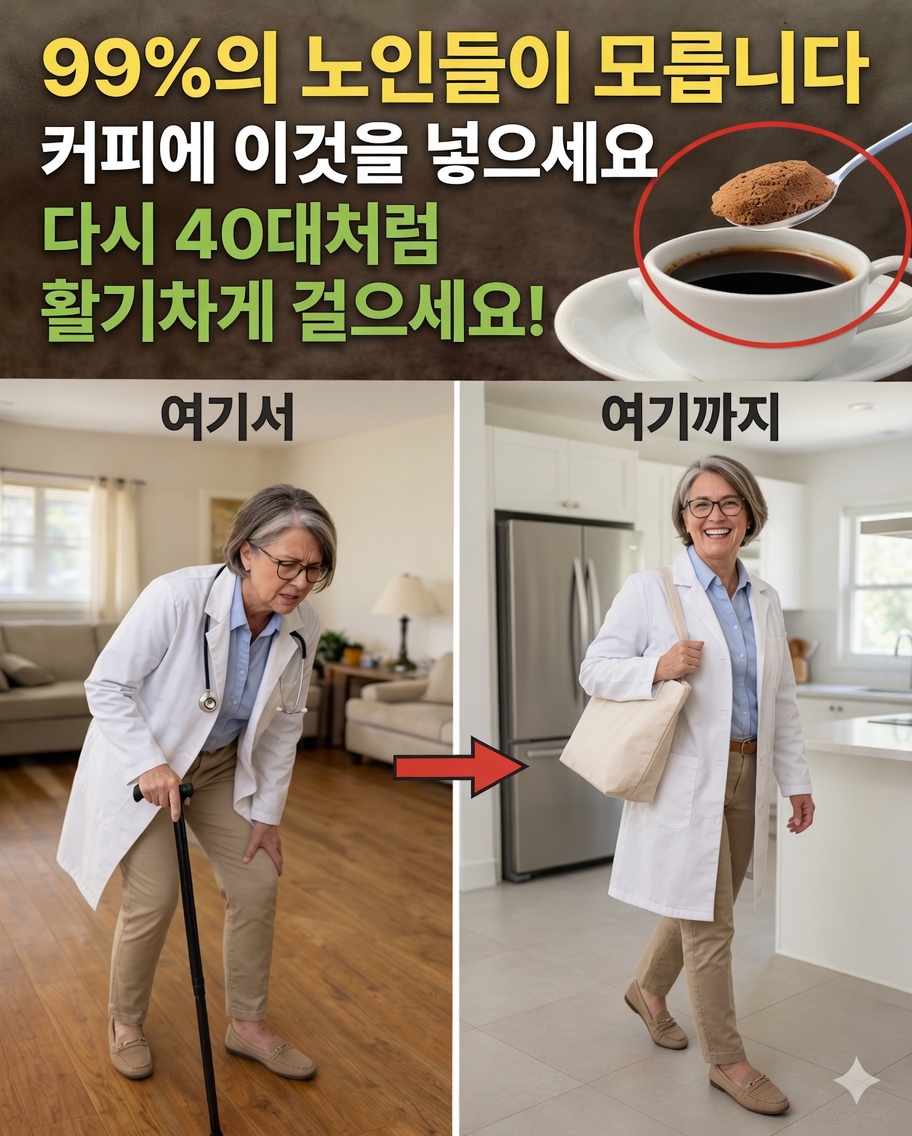왜 노인들은 커피에 이 가루를 넣고 있을까? (일상을 바꿀 수도 있는 효능!)