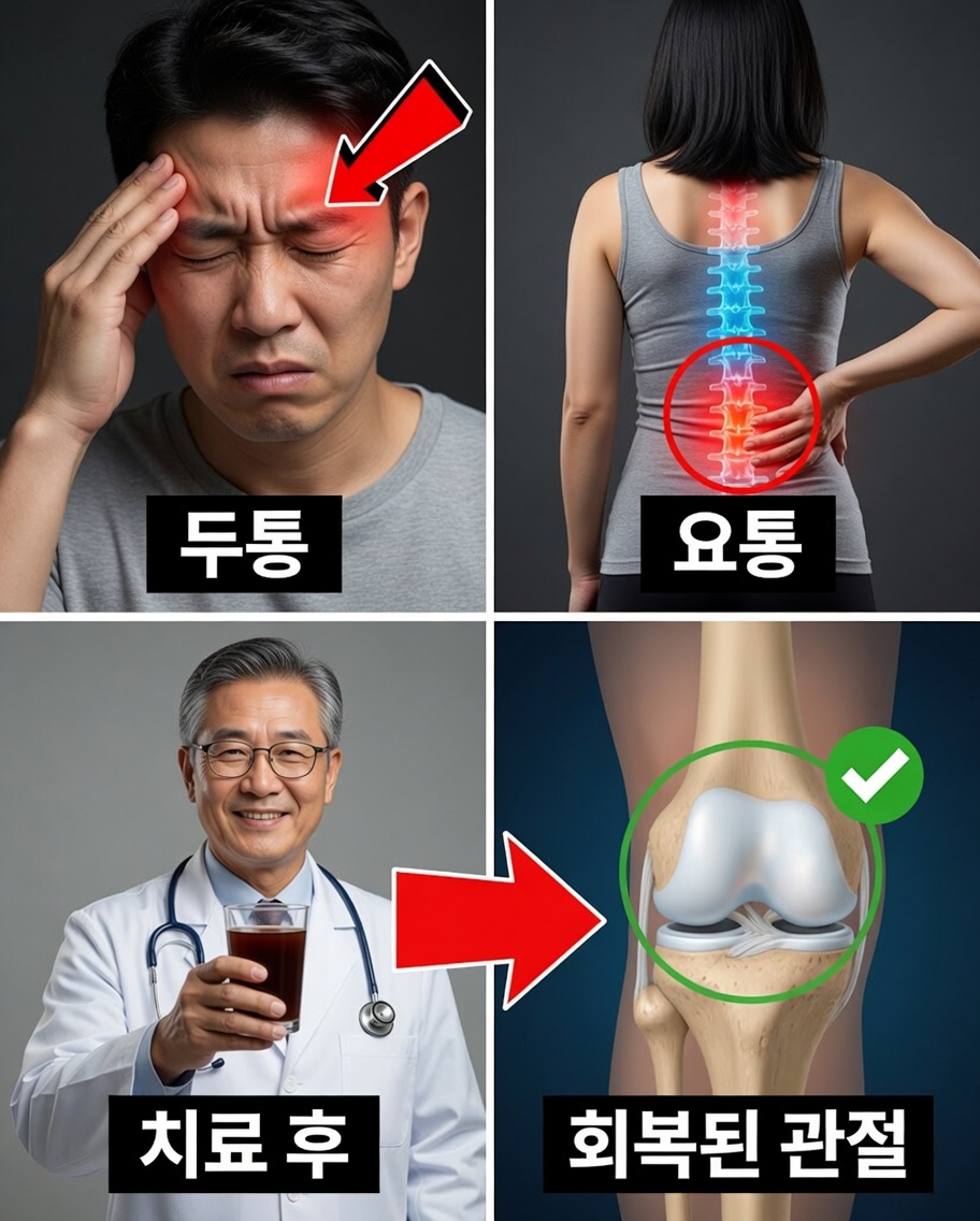 무릎 통증 완화는 이 강력한 천연 음료로 시작됩니다