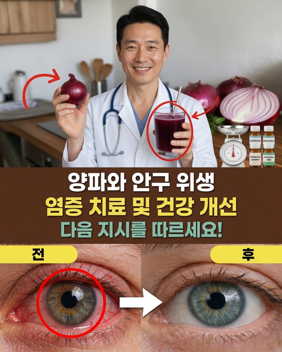눈의 편안함을 위한 양파: 주방에서 5일간 하는 이 간단한 습관이 왜 조용히 주목받고 있는가