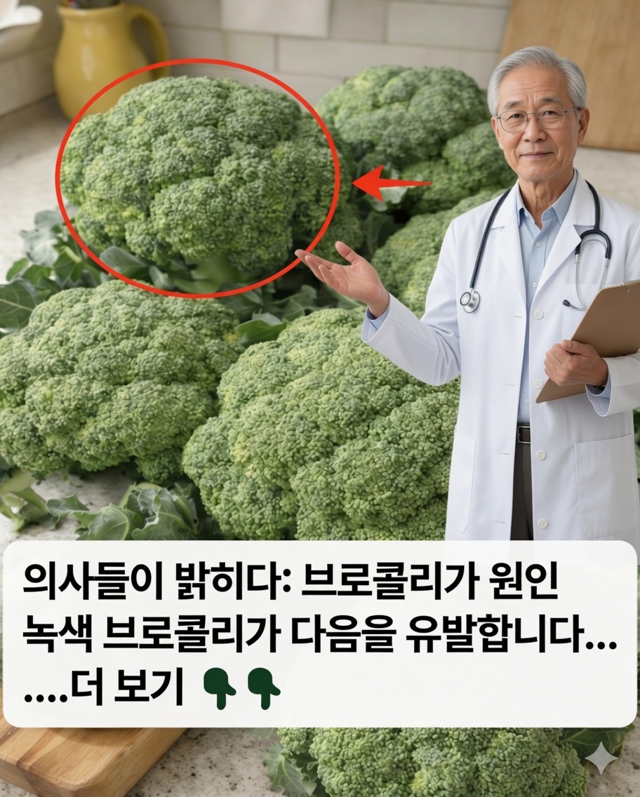 의사들이 녹색 브로콜리가 유발한다고 밝히다… 바이럴 주장 뒤에 숨은 진실