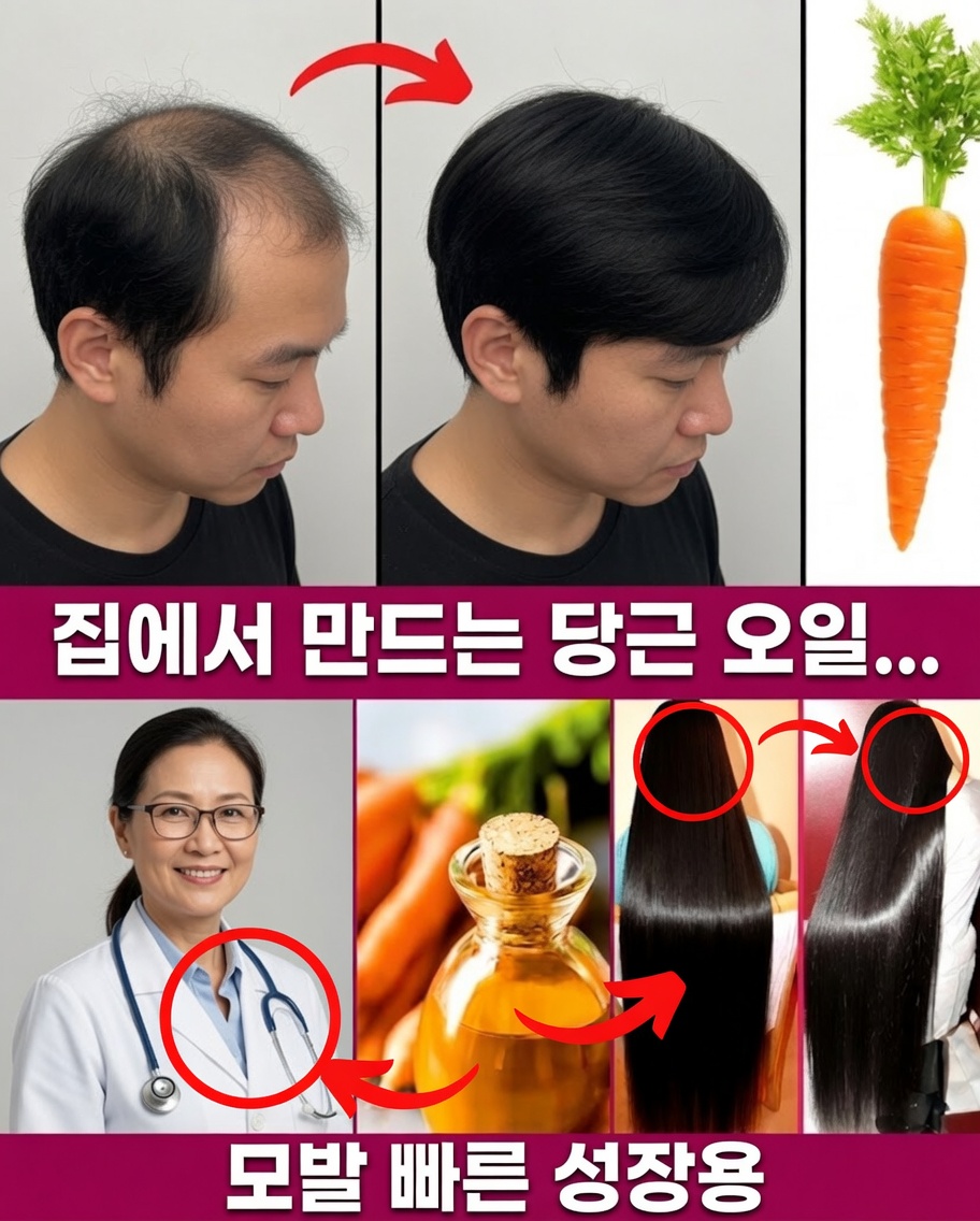 머리카락을 더 빨리 자라게 하고 탈모를 멈추며 자연스럽게 대머리를 예방하는 방법