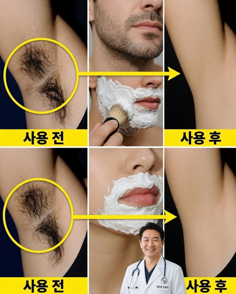 Correção Natural Refrescante: 레몬과 치약으로 원치 않는 털을 제거하세요