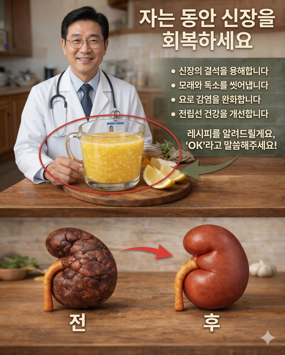 신장, 요로 및 전립선 건강을 돕는 천연 음료(레시피 + 효능)