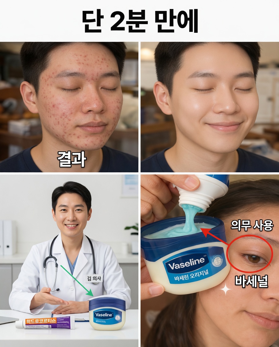 콜게이트 치약과 바셀린을 얼굴에 발라봤어요 – 그 후 무슨 일이 일어났는지 확인해보세요