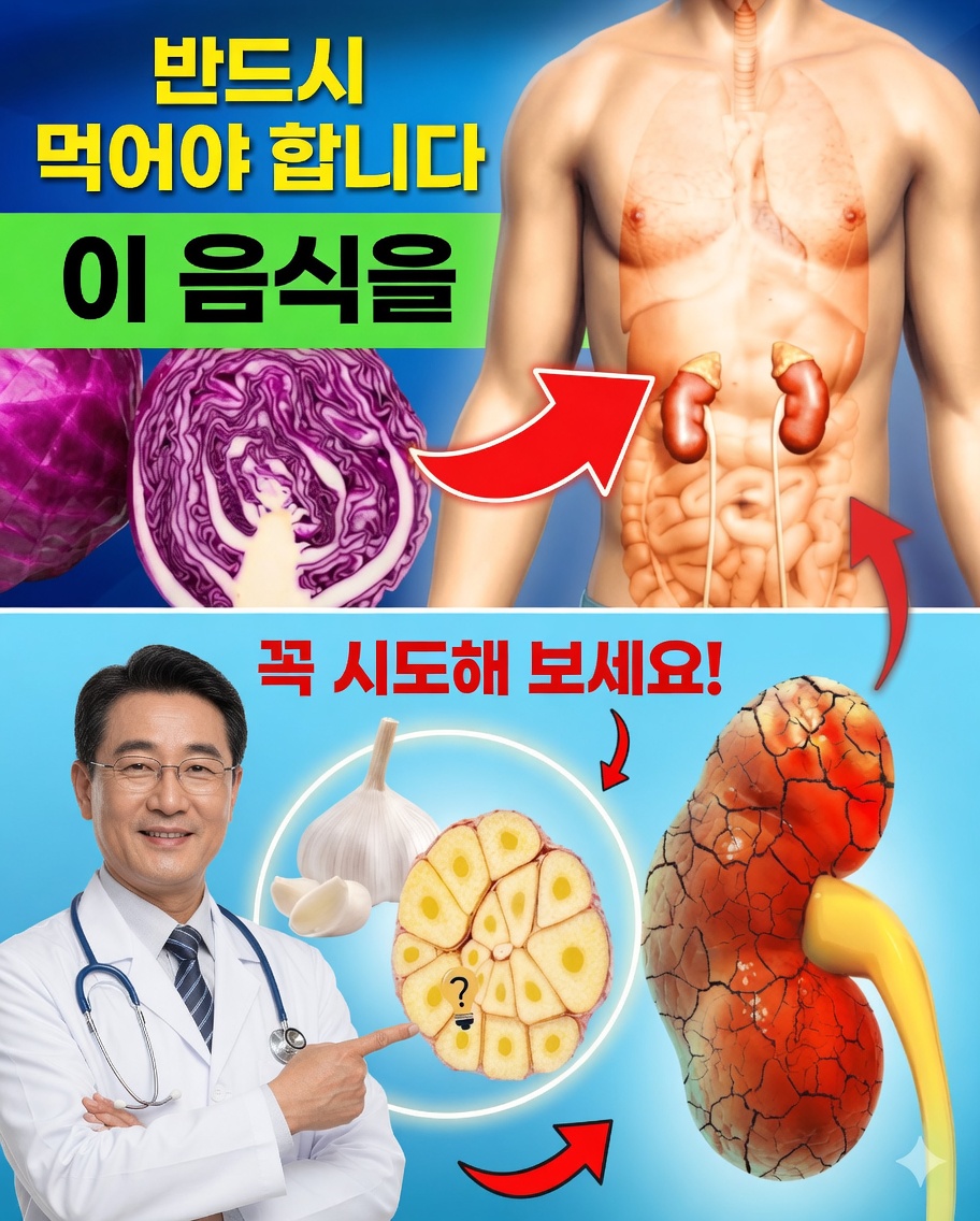 신장을 구하세요! 신장 건강을 지키는 강력한 음식 10가지